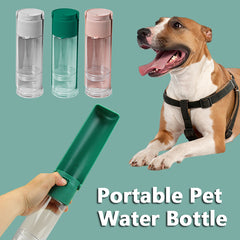 Portable Dog Water Bottle – Travel Drinking Bowl Dispenser for Dogs & Cats